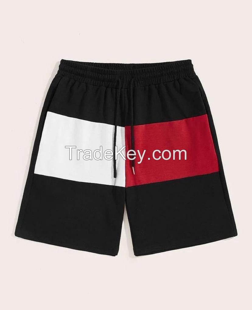 Drawstring waist Shorts