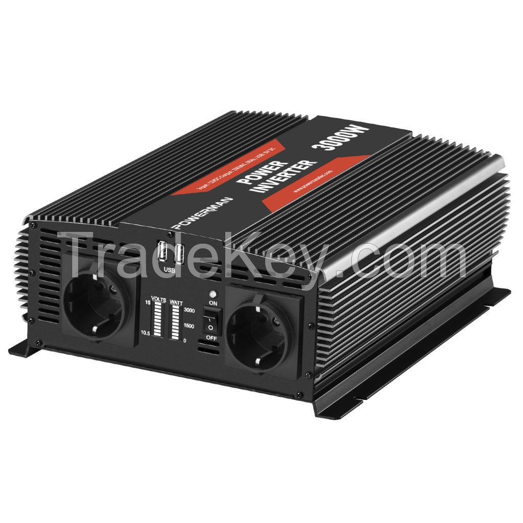 12V DC -AC car power inverter/converter  2000W modified  sine wave