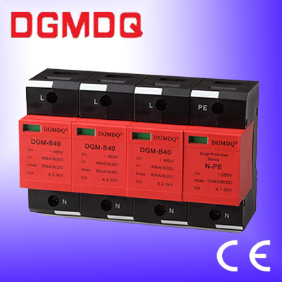 DGM surge protection device for low voltage distribution