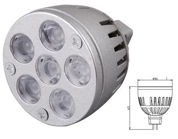 LED  Bulb MR16(6*1w)