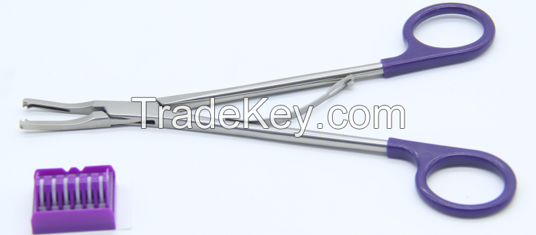 Open appliers for Poly-lok Ligating Clips