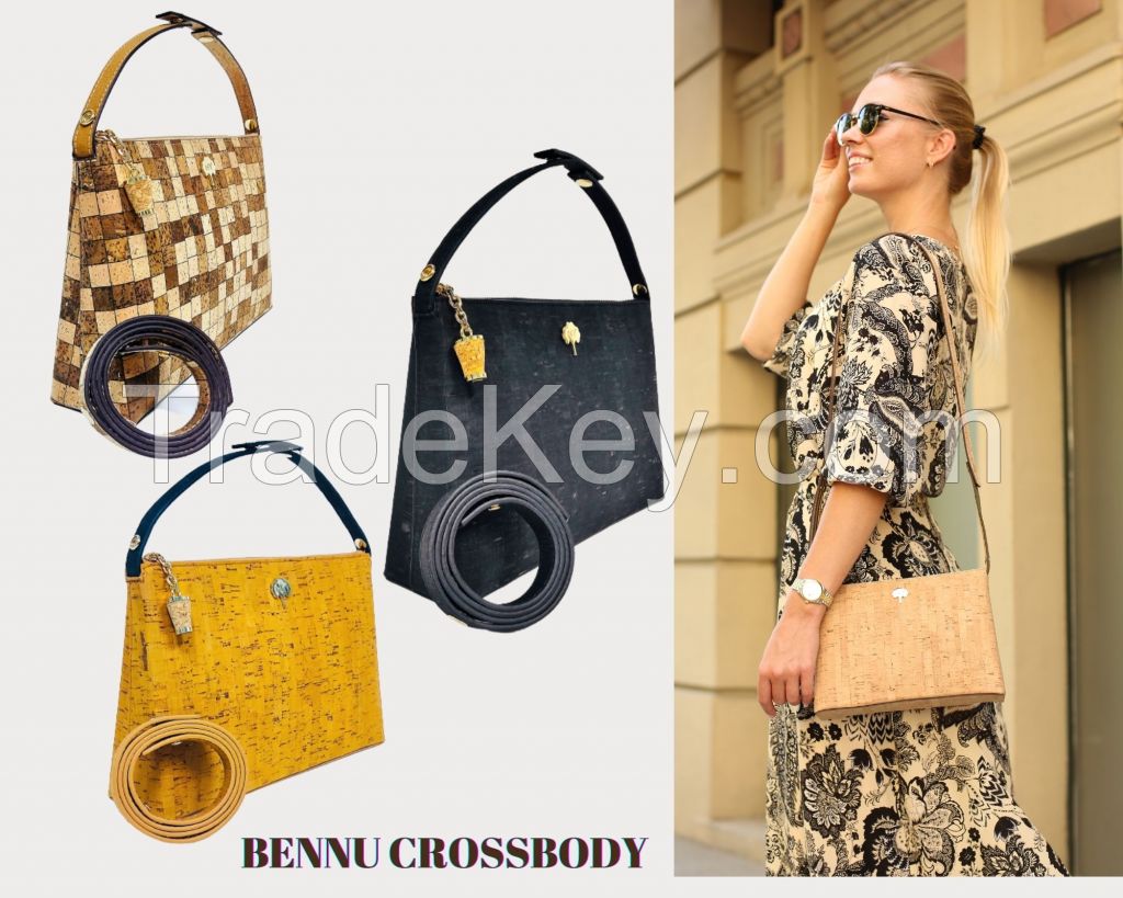 NY Cork Bennu Crossbody Clutch