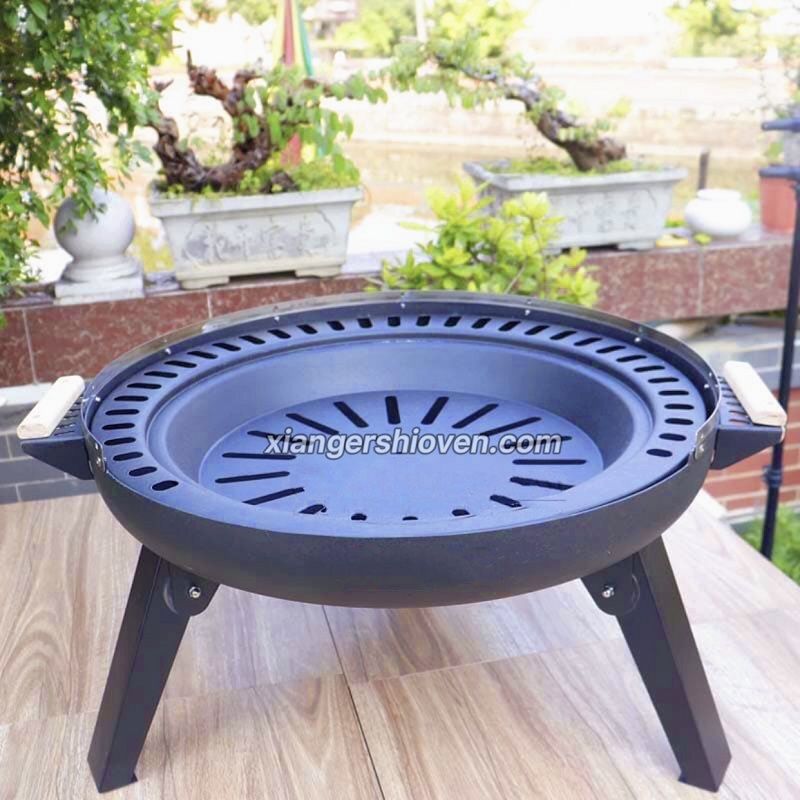 Outdoor circle shape gas Pizza Oven