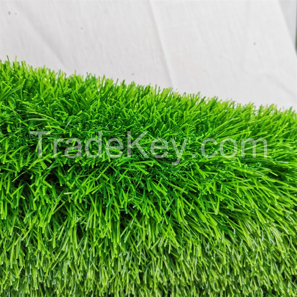 C shape Soft turf 40mm Landscaping artifical grass for Garden playground