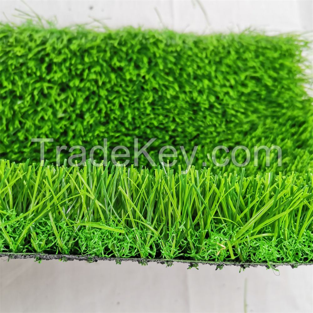 C shape Soft turf 40mm Landscaping artifical grass for Garden playground