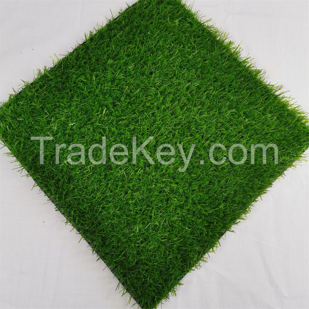 New design natural green color long durable artificial turf garden grass