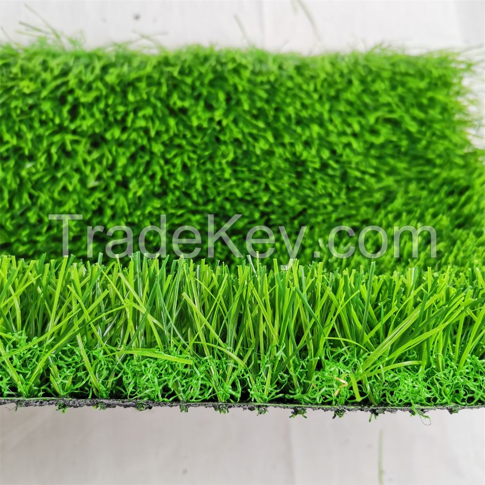 C shape Soft turf 40mm Landscaping artifical grass for Garden playground