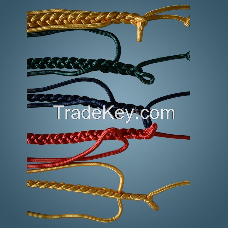 Yellow woven rope Sui belt green single pendant spirit belt security p