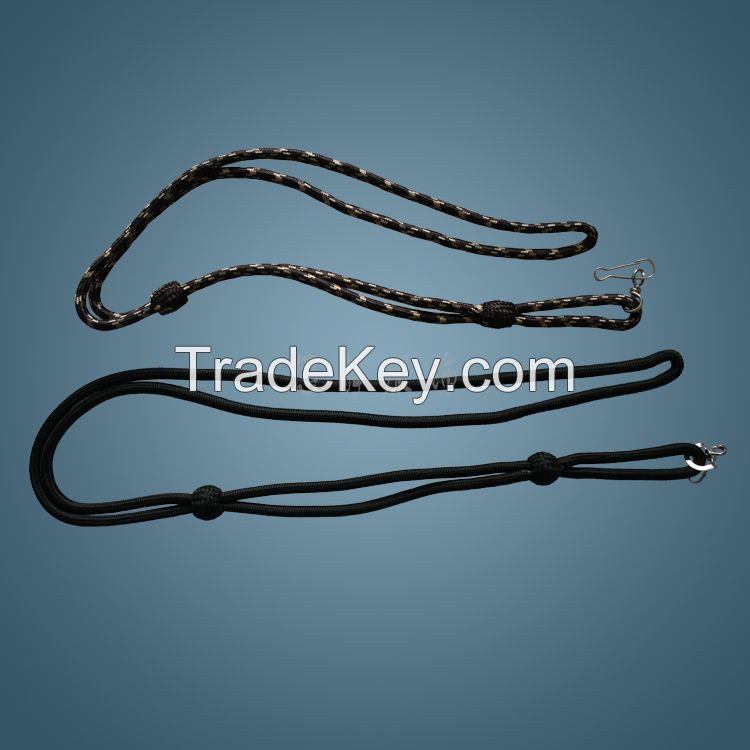 Black Whistle Rope Colorful Ball Beads Stage Shoulder Rope Uniform Whi