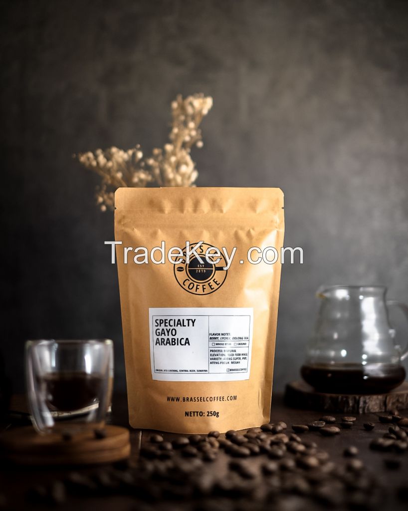 BRASSEL COFFEE Speciality Gayo Arabica 250 g