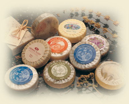 Sell Pleat wrapped round soaps