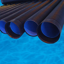 HDPE Double-walled Corrugated Pipe and PE Fuel Gas Pipe