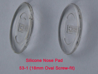 Silicone Nose Pads (18mm)