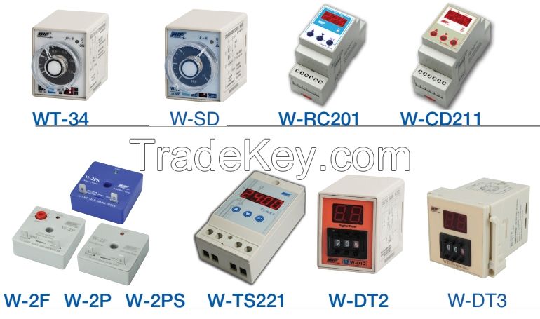 Timer, Measurement, Phase Protection Relay, Control and LED lighting