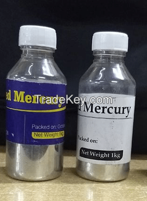99.99% Pure Silver Virgin Liquids Mecury