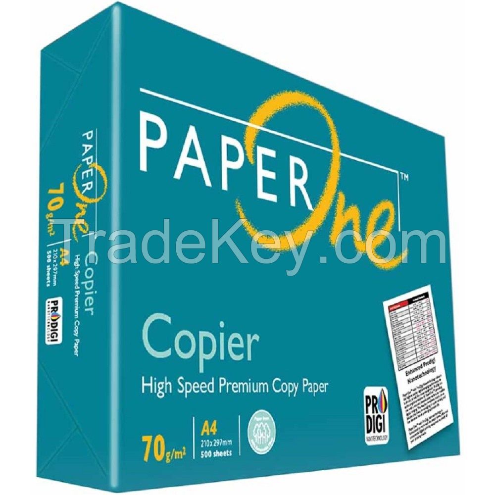 Paper One A4 copy paper 80 GSM 70 Gram Copy Paper / A4 Copy Paper 80gsm / Double Copy Paper