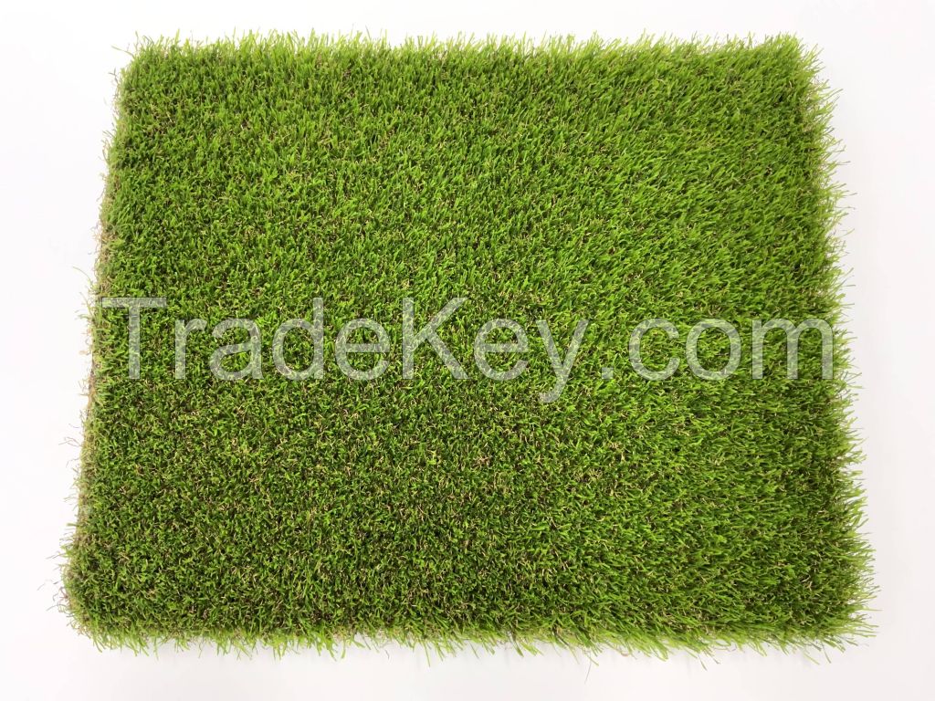 M shaped Landscape Artificial Lawn for Garden Decoration, MQS-4 Tones