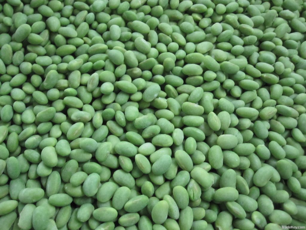 Frozen soybean kernel