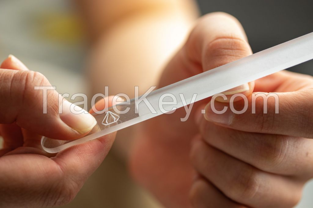 Glass Nail File And Shiner 2-in-1