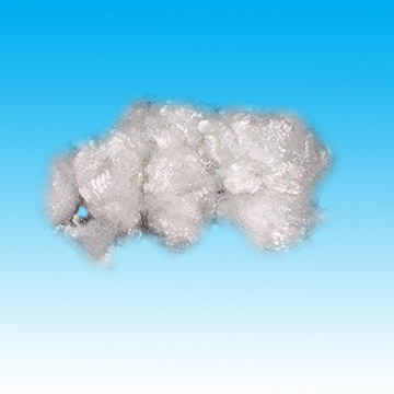 White Hollow Siliconised Polyester Staples Fiber