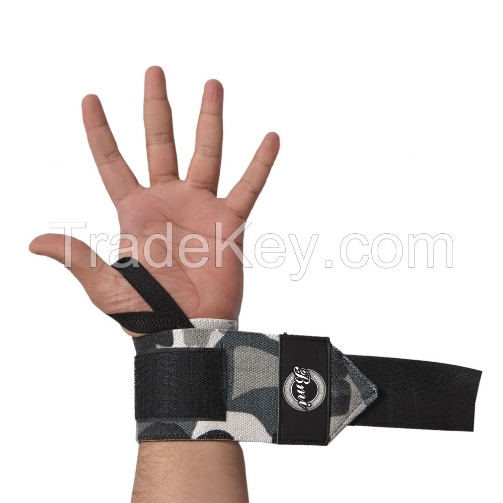 Wrist Wraps for Powerlifting with custom logo