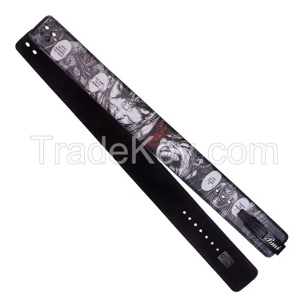 Top Quality Lever Belt Custom Color Genuine Leather Weightlifting Lever Belt