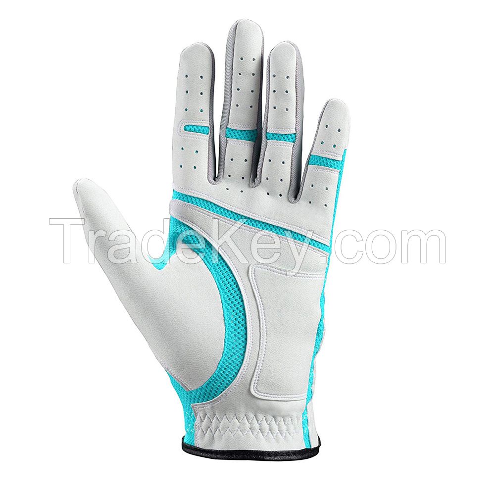 USA Design Leather Left One Right Hand Easy Grip Golf Glove