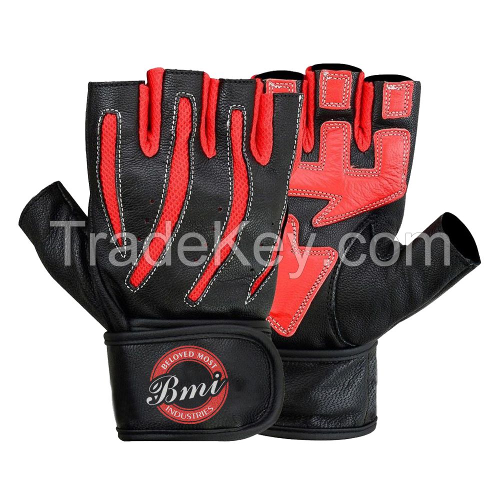 Gym Training Workout Gloves With Wrist Wrap Support