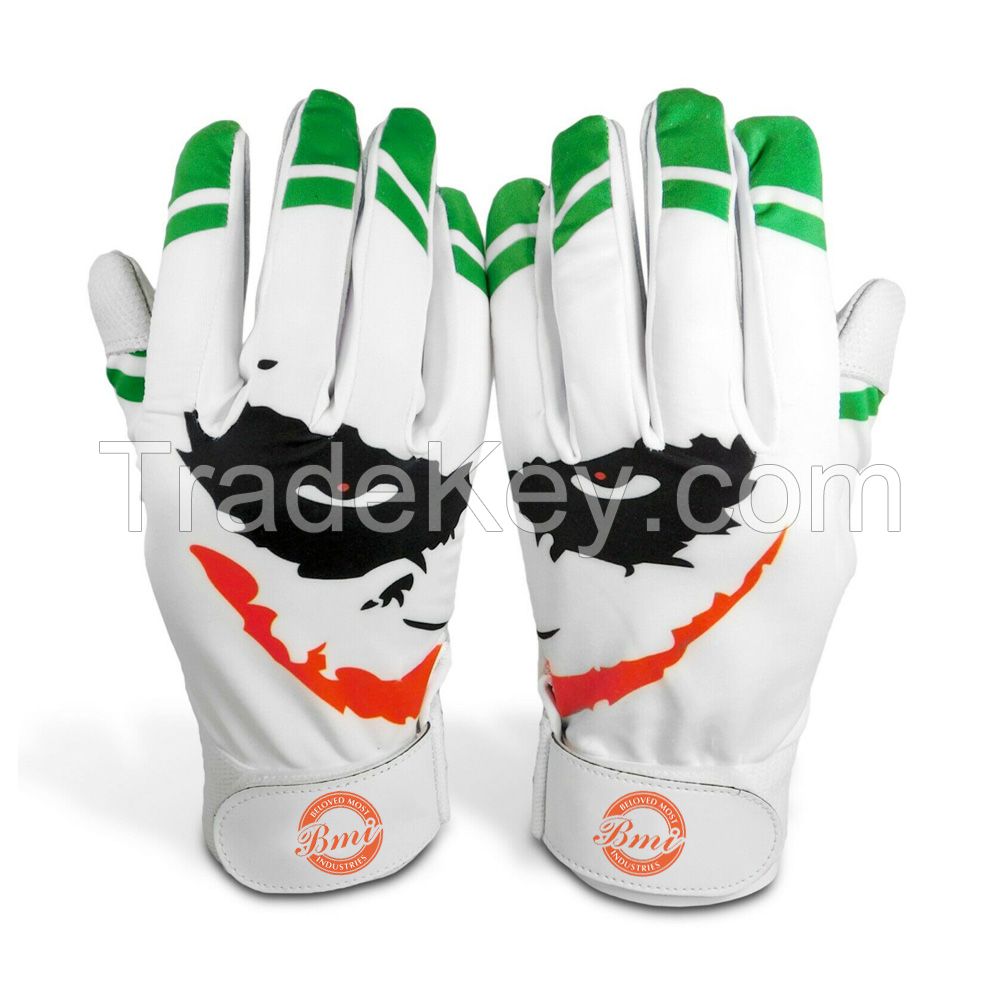 camouflages Genuine Leather Batting Gloves