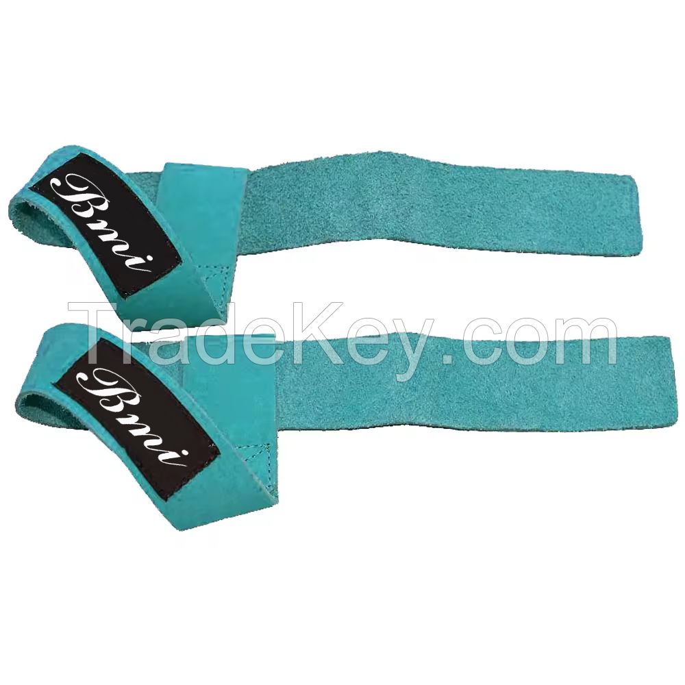 Wholesale Price Heavy Duty Cotton Weightlifting Wrist Straps
