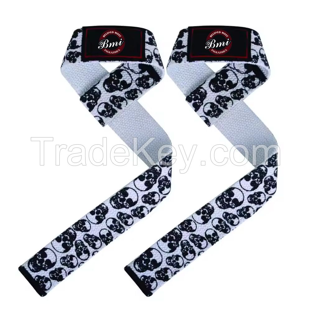 top quality custom sports weight lifting neoprene padded lifting straps