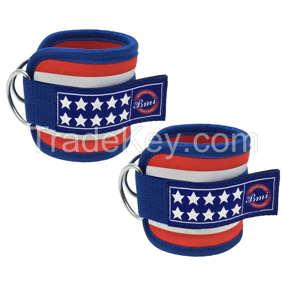 Top Quality Neoprene Weightlifting Ankle Straps