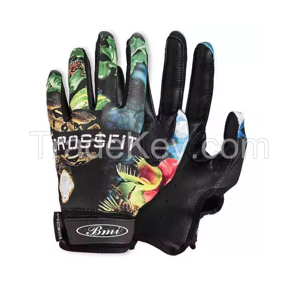 Cross-fit Full Finger Weightlifting Gloves Gym