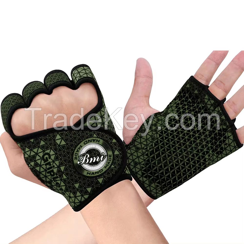 Cross-fit Gloves Full Palm Protection Gym Weight Lifting Gloves