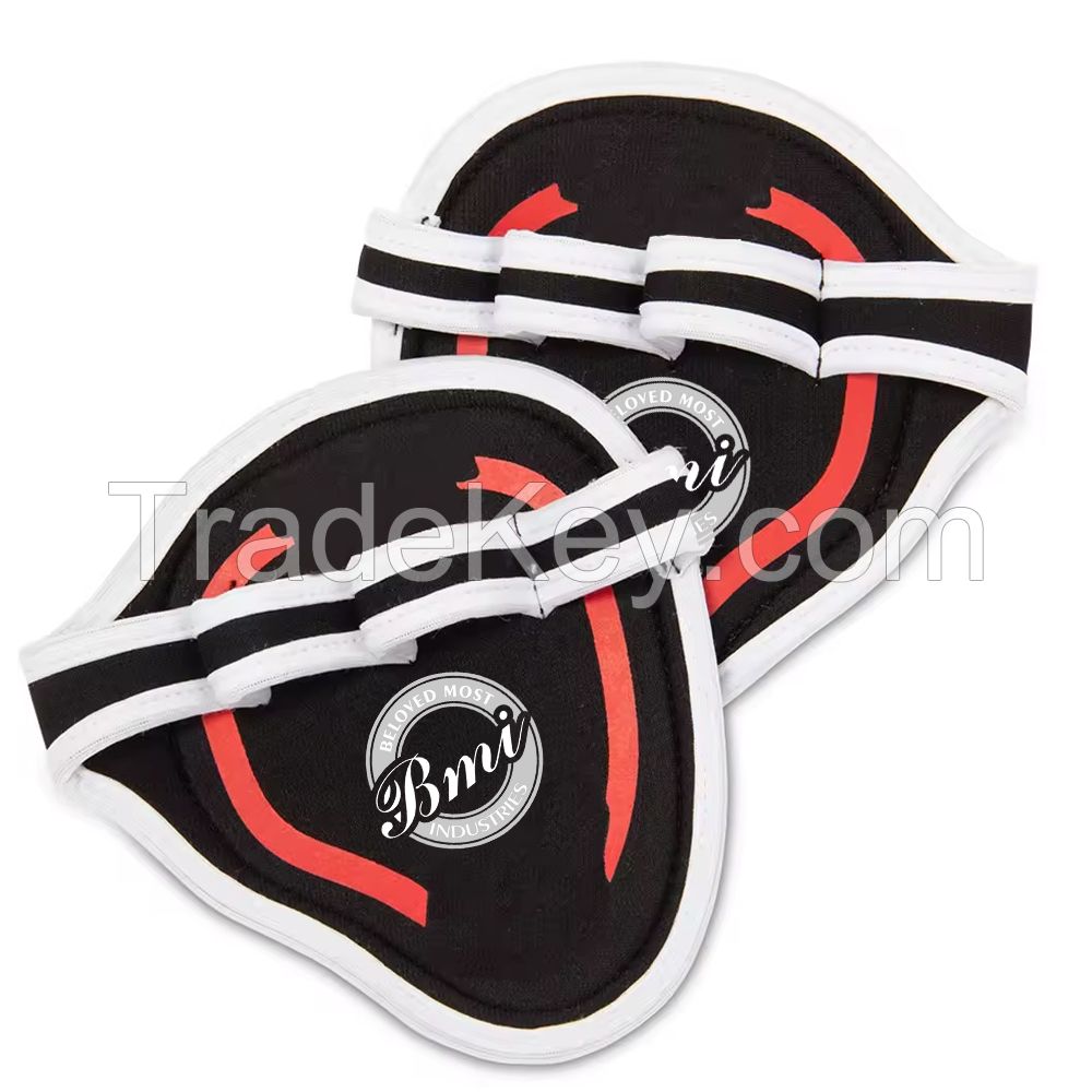 Customized Color and Logo Printing Weight Lifting Breathable Grip Pad for Gym Training
