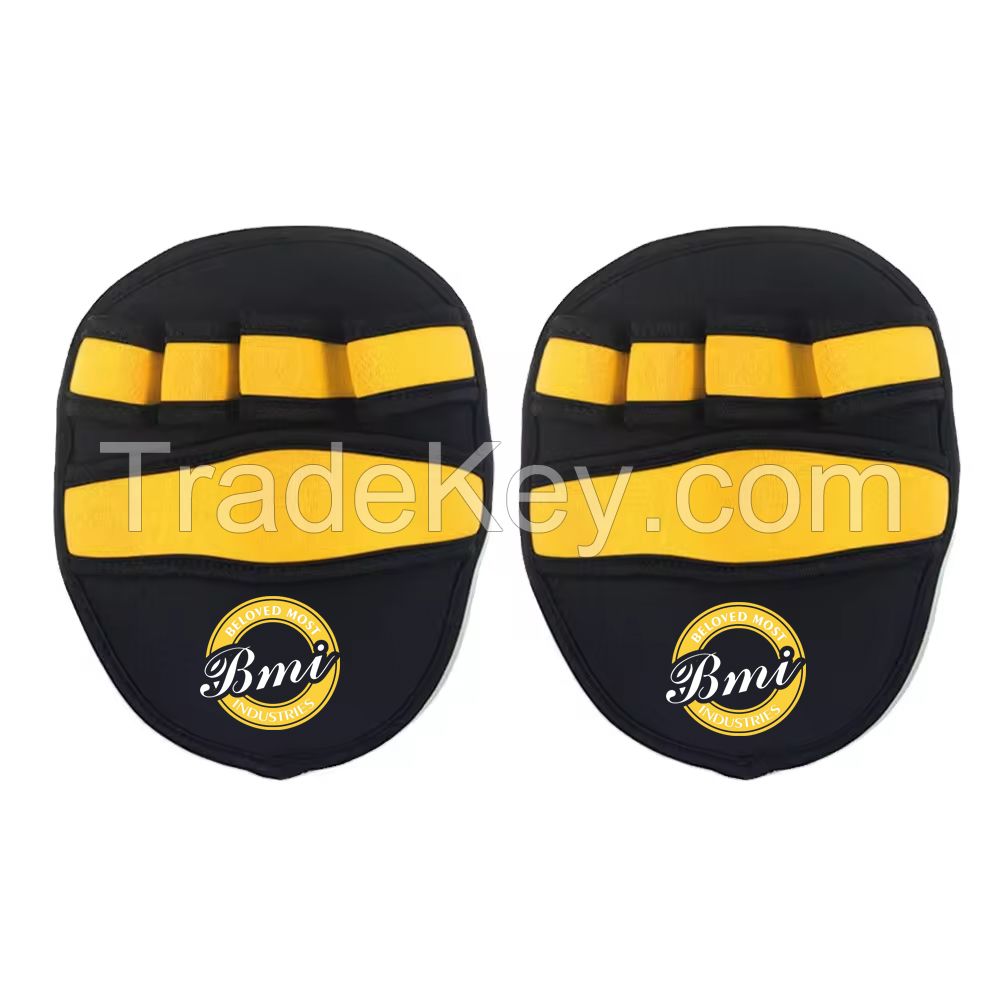 Factory Hot Sale Gym Fitness Hand Grip Pad Customized Color Size And Logo Printed