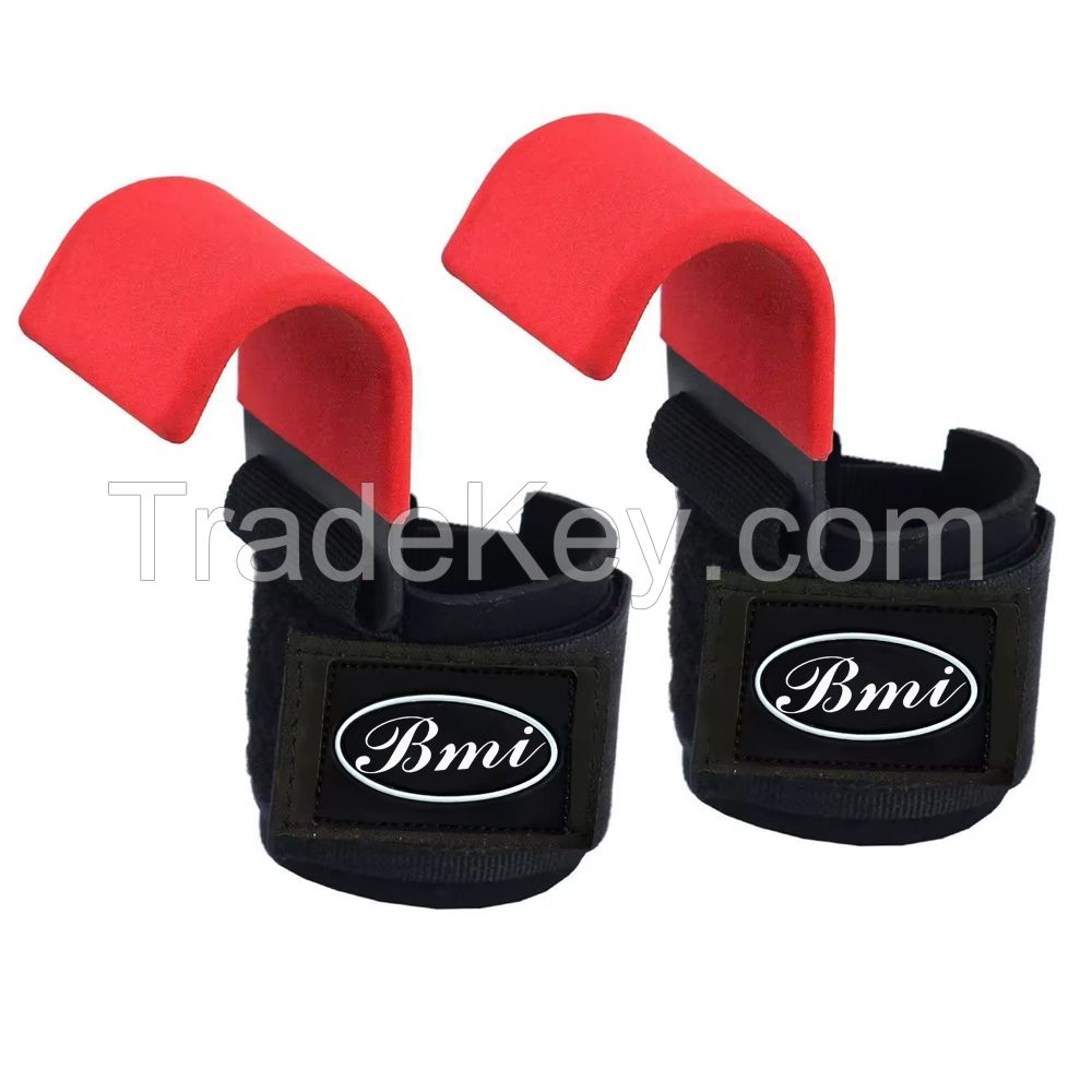 Adjustable And Heavy Duty Power Hooks Fitness Wrist Support Heavy Hooks