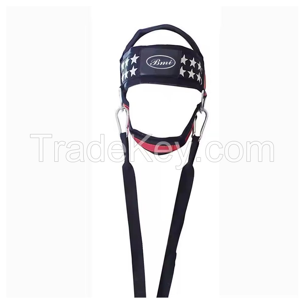 Adjustable And Durable Weightlifting Head Harness For Head