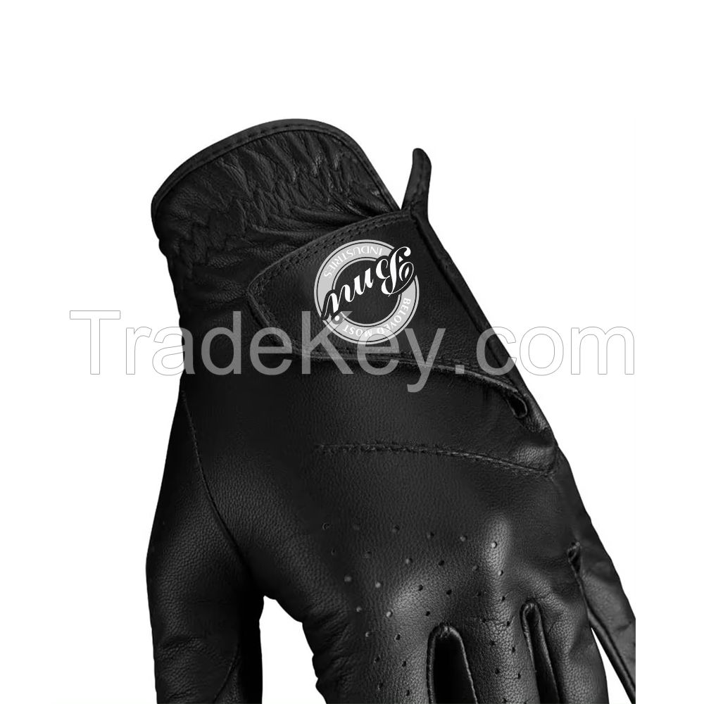 PU Synthetic Leather Golf Glove with Reinforce Stitching