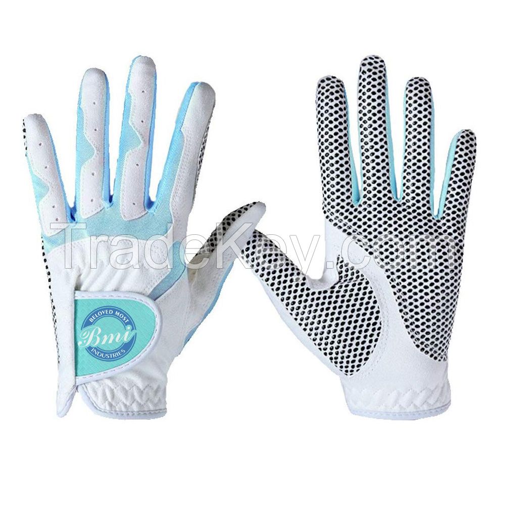 Printed All Weather real cabretta leather golf glove