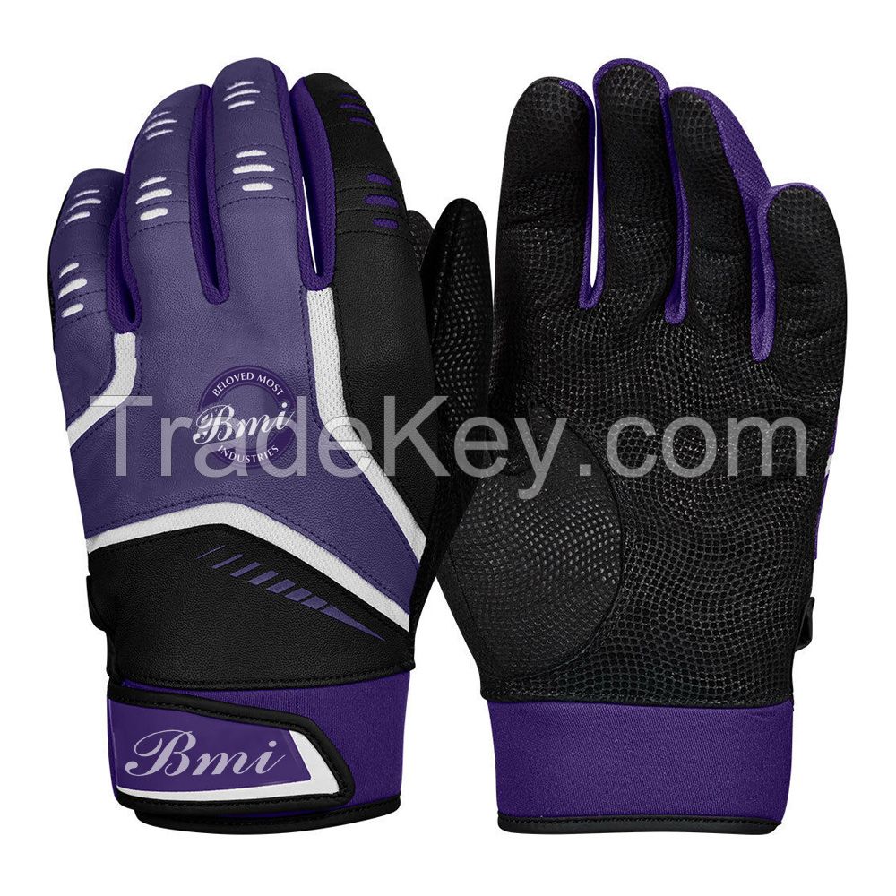 Professional manufacture High quality baseball batting gloves