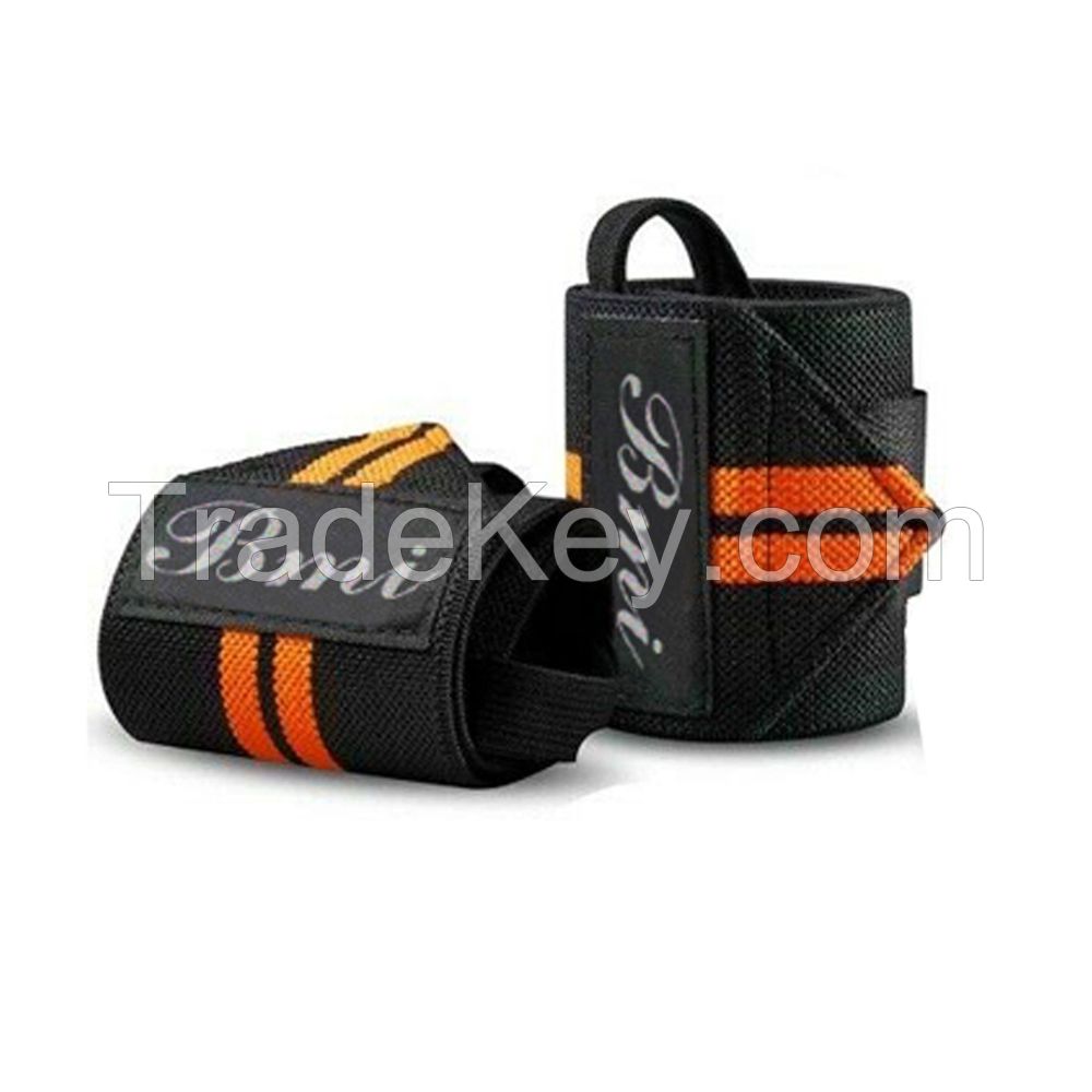 Wholesale Custom Power Lifting Wrist Support Professional Wrist Wraps