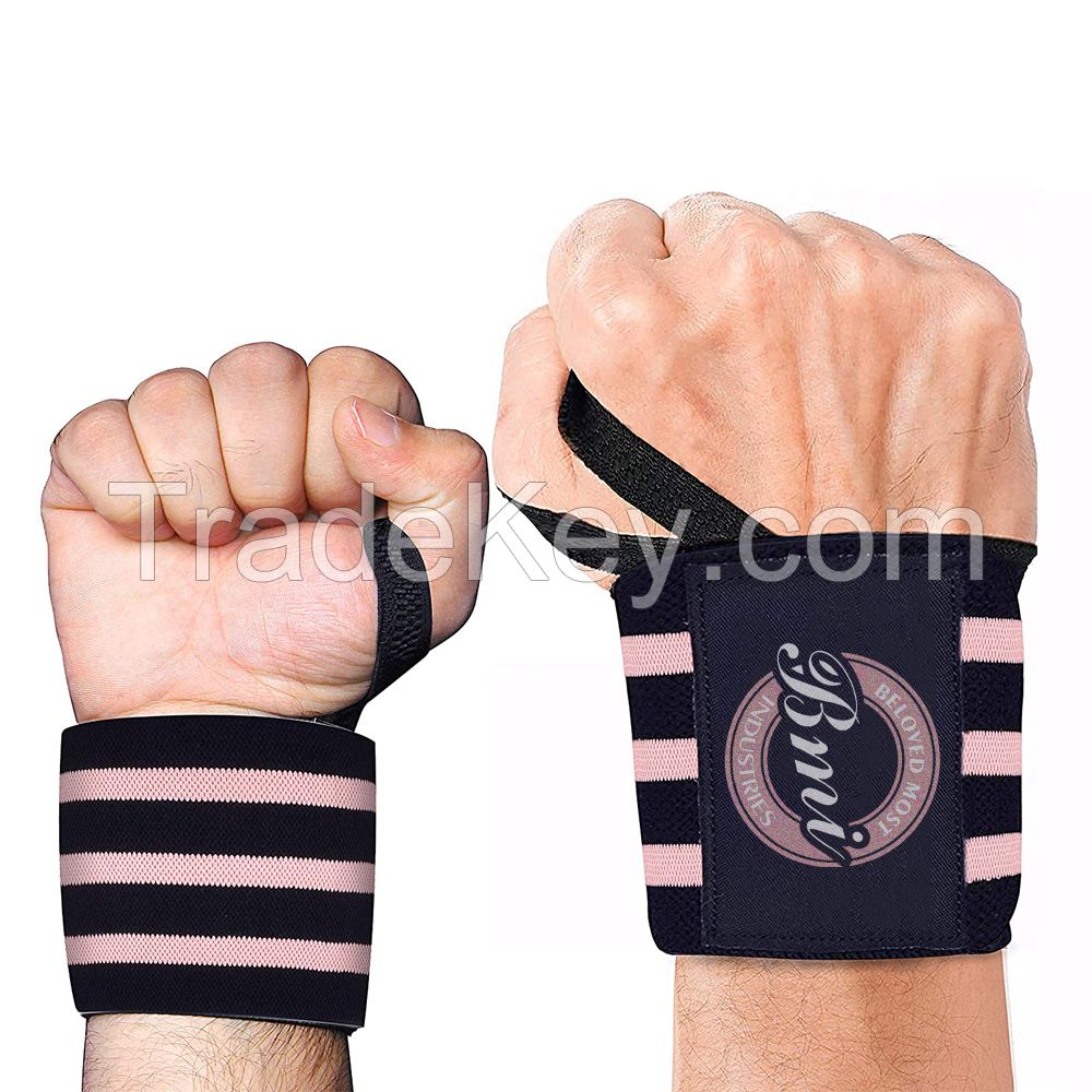 camoflag Customized Color & Logo Printing Weight Lifting wrist wrap