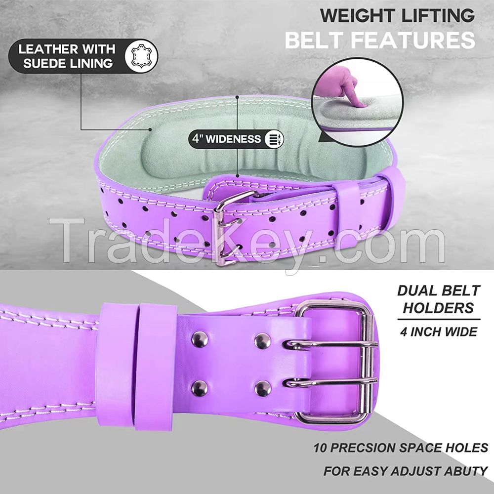 Gym Fitness Body Building Training Comfortable leather Belt