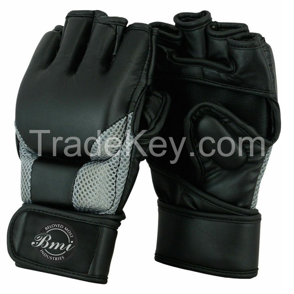 Genuine Leather Mma Gloves Boxing Gloves