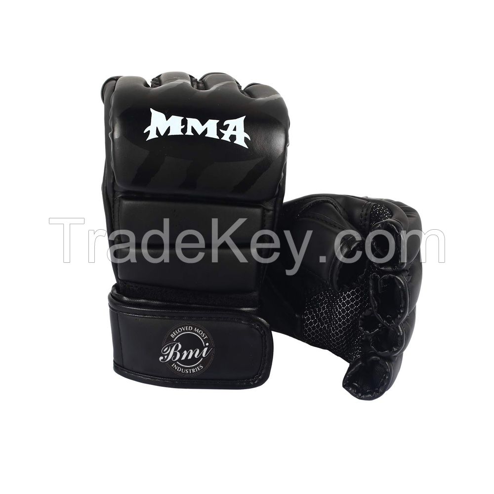 Top Quality Leather MMA Gloves Boxing Sparring MMA Gloves