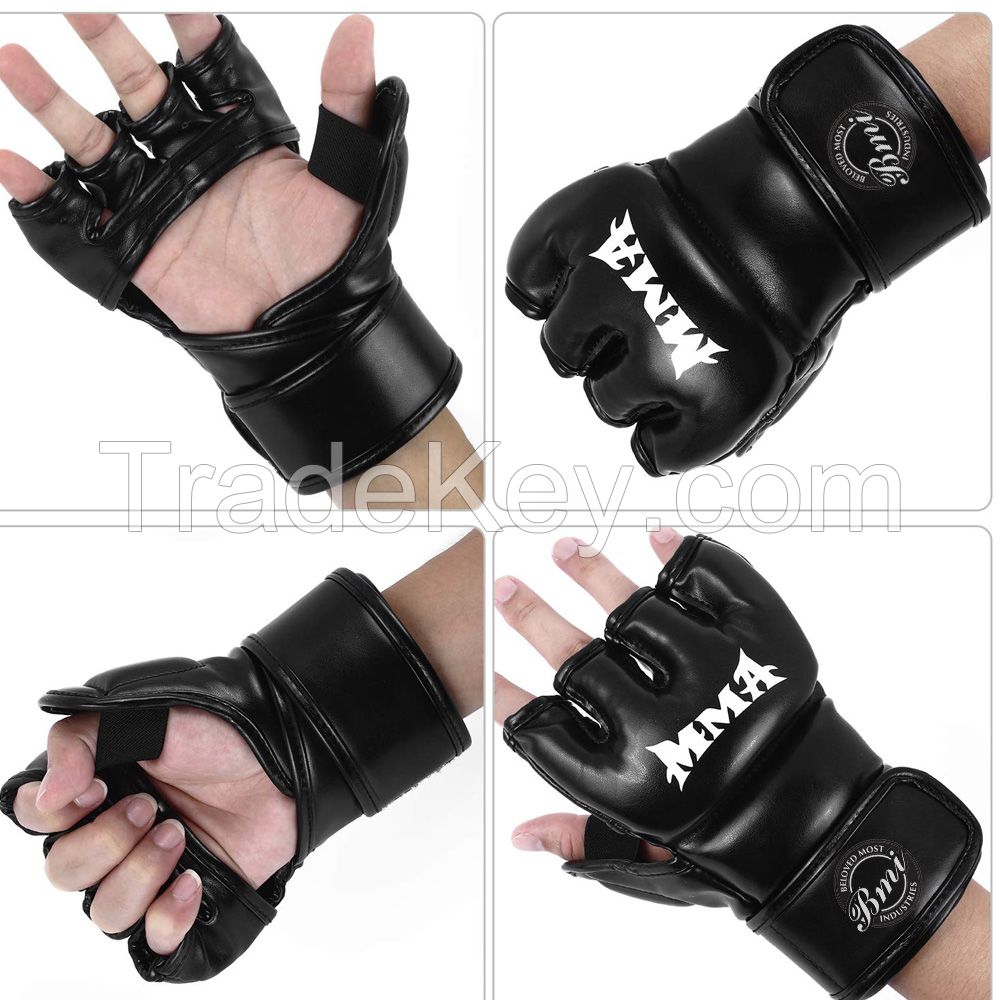 OEM MMA Sparring Gloves for Muay Thai Training punching bag UFC MMA Gloves