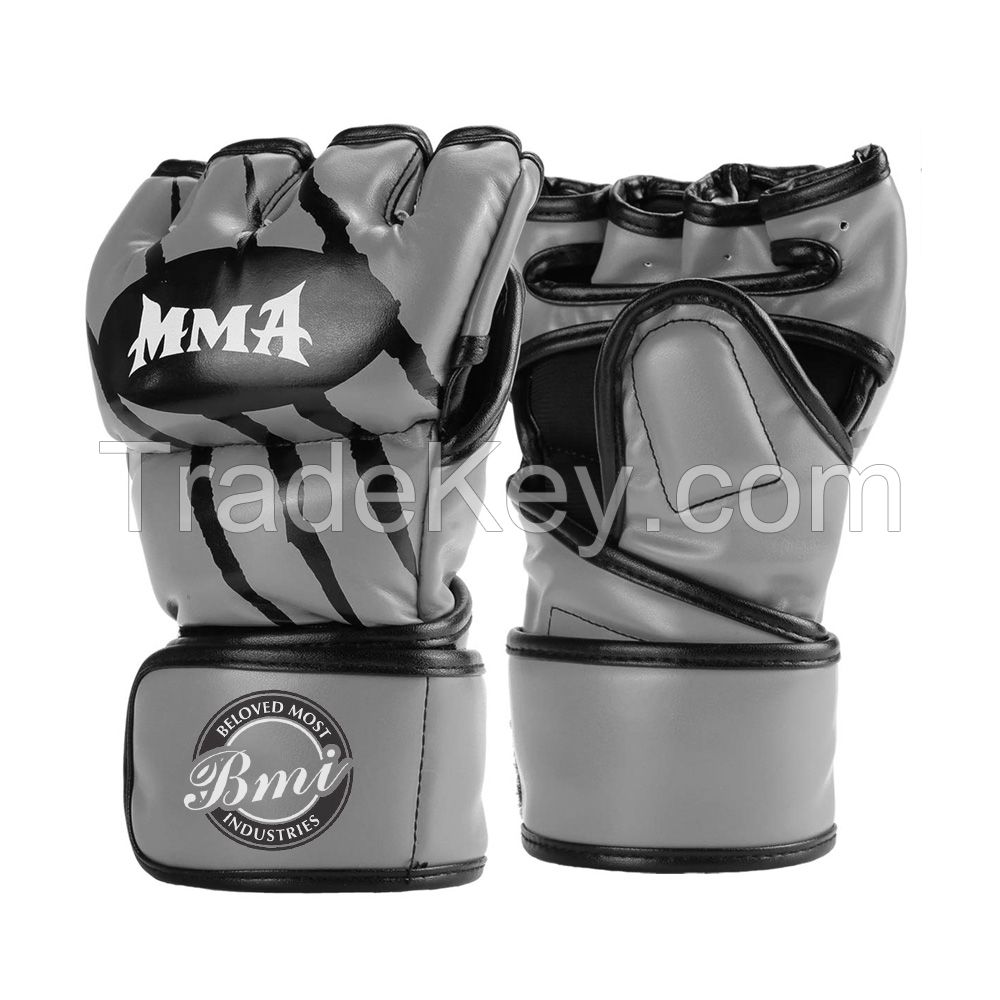 Top Quality Leather MMA Gloves Boxing Sparring MMA Gloves