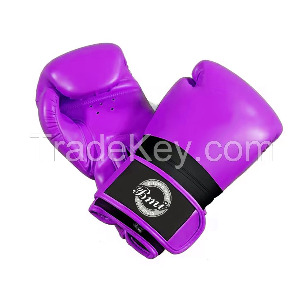 Durable Leather Boxing Gloves Professional Training gloves