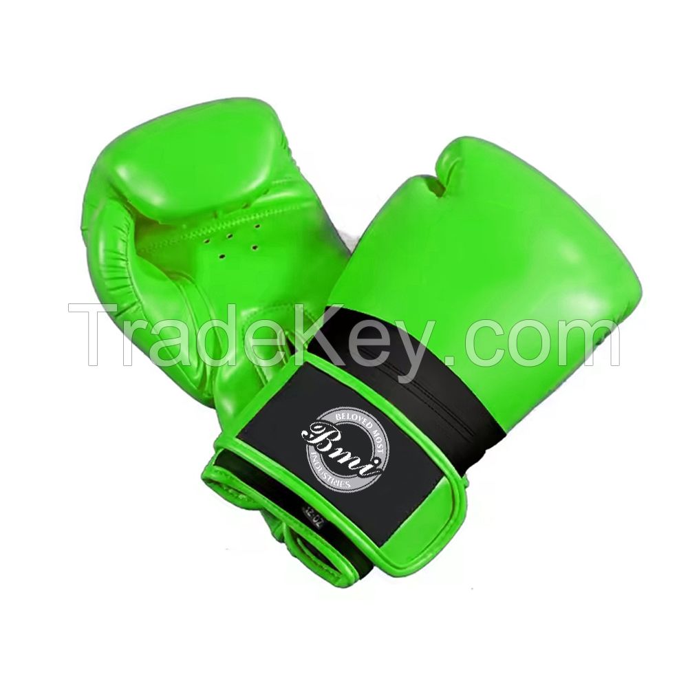 Durable Leather Boxing Gloves Professional Training gloves